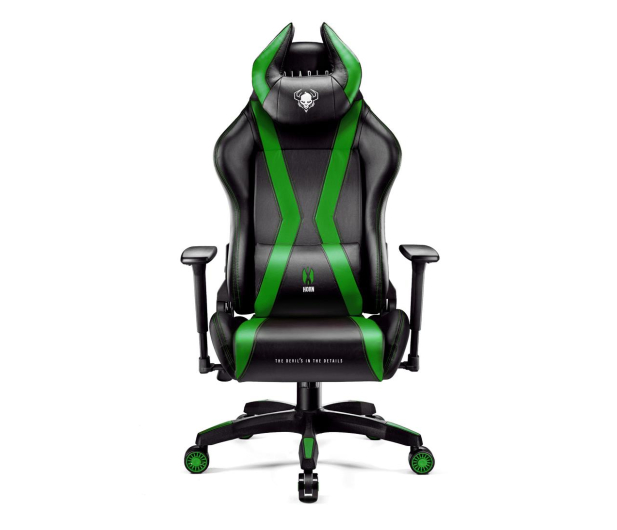 DIABLO Chairs X-Horn 2.0 Normal Size czarno-zielony - 1208657 - zdjęcie 2
